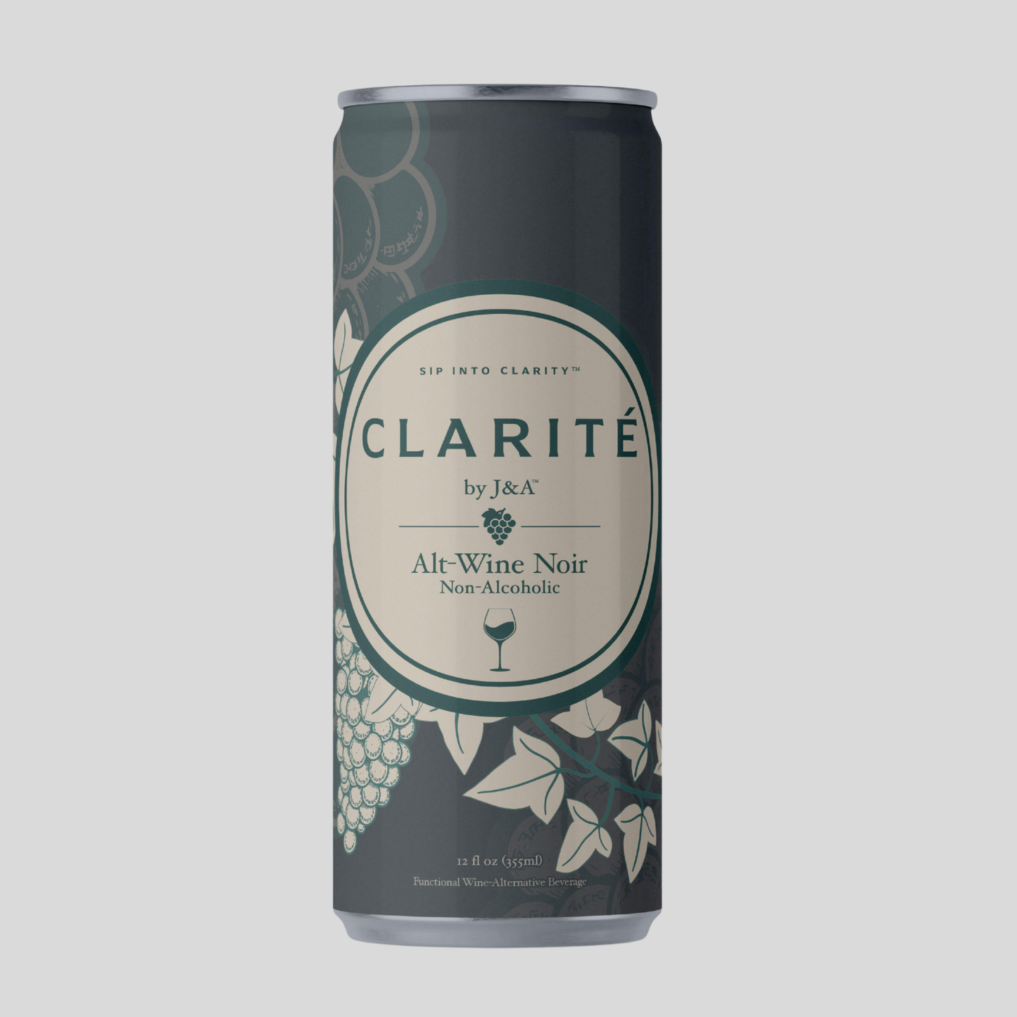 CLARITÉ Noir | Functional Alt-Wine with Lion's Mane & Reishi
