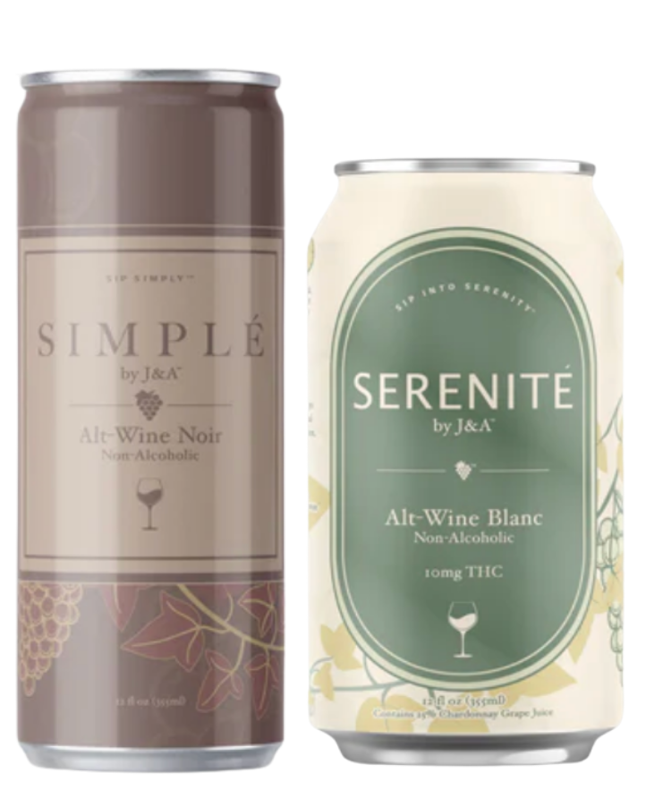 Simplé x Serenité Blanc alt wine bundle by J&A Atelier