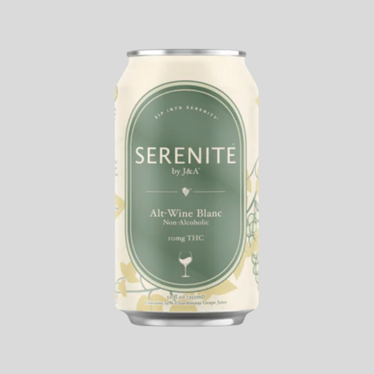 SERENITÉ by J&A | Blanc | THC-Infused Alt-Wine | Can